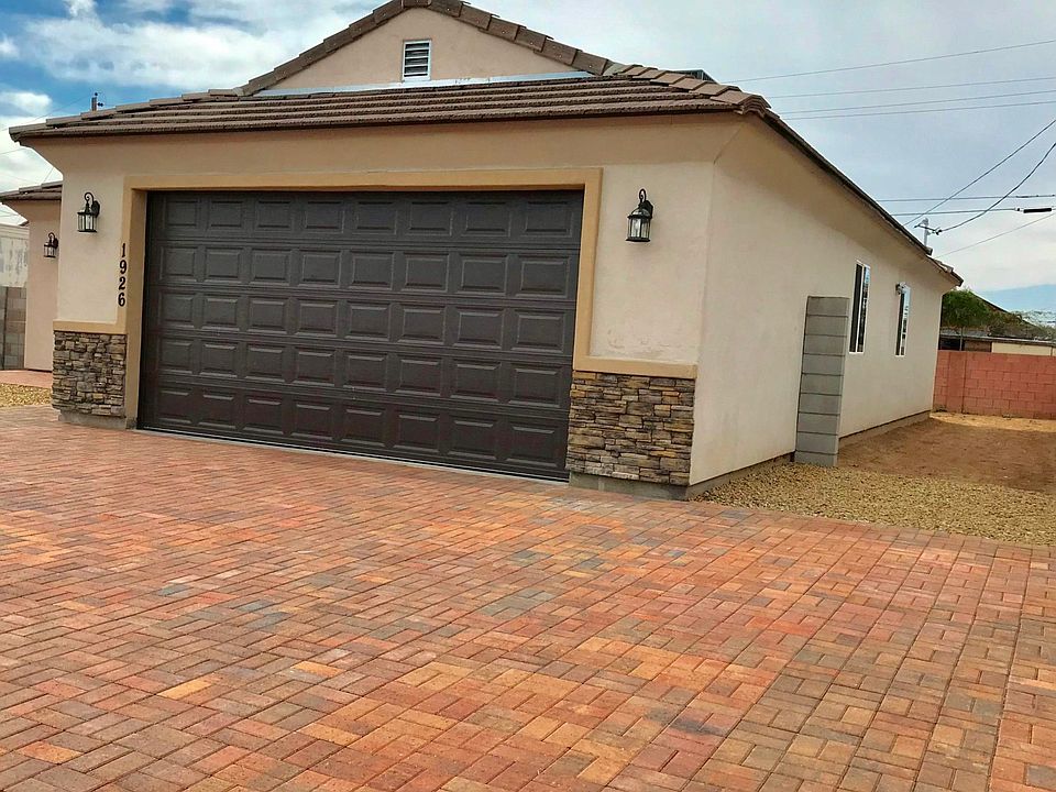 Front View & Paver Extended Driceway