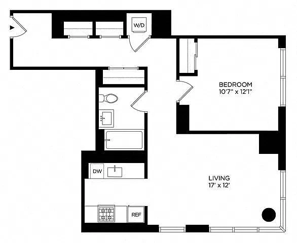 Floor plan 1CH East