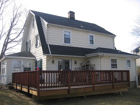 View from the backyard