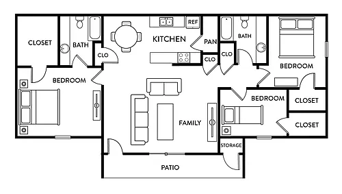 Floor plan Magnolia