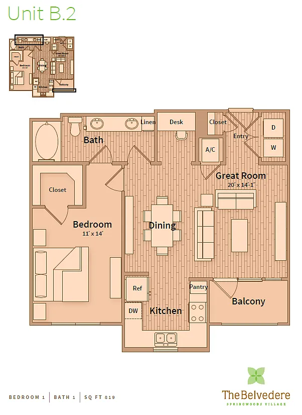 Floor plan B2