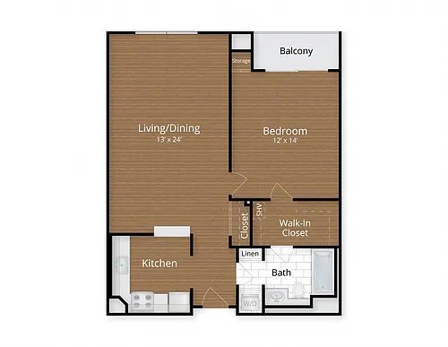 Floor plan Fenton - E