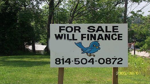 Corner lot, one block deep