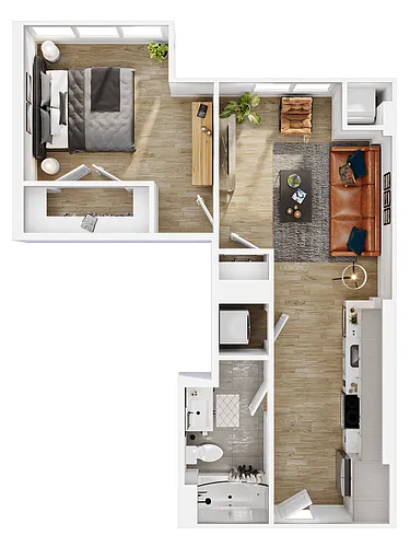 Floor plan A7