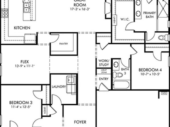 Edgewood Plan, Vines at Mill Creek - Legacy Series