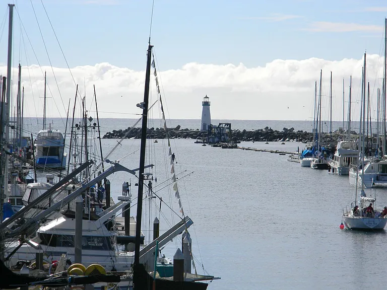 Quick Walk to Postcard Picture Perfect Santa Cruz Harbor