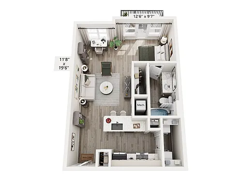 Floor plan E1
