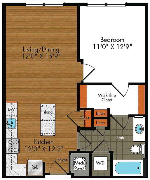 Floor plan A05