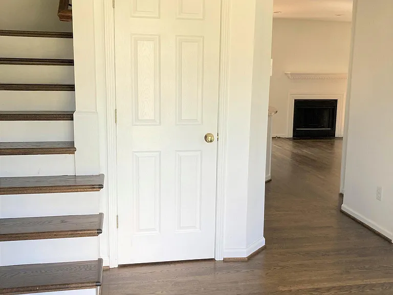 Entry hall looking into Living Room