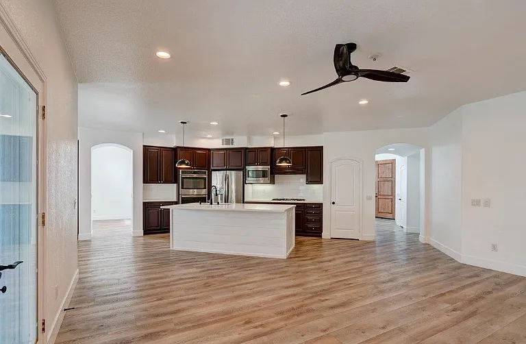Spacious kitchen