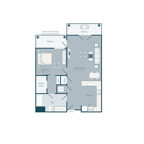 Floor plan A7