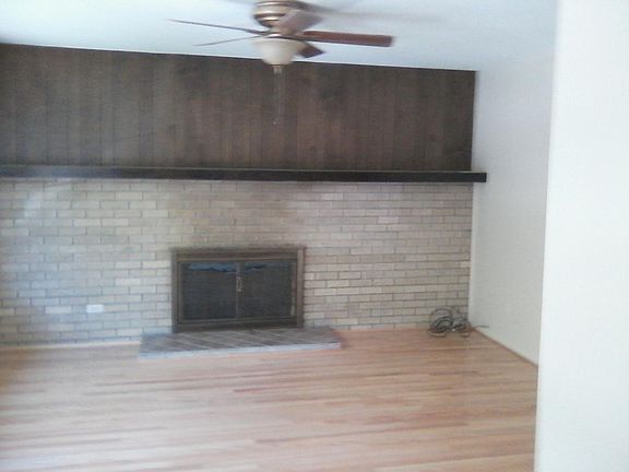 natural burning fireplace