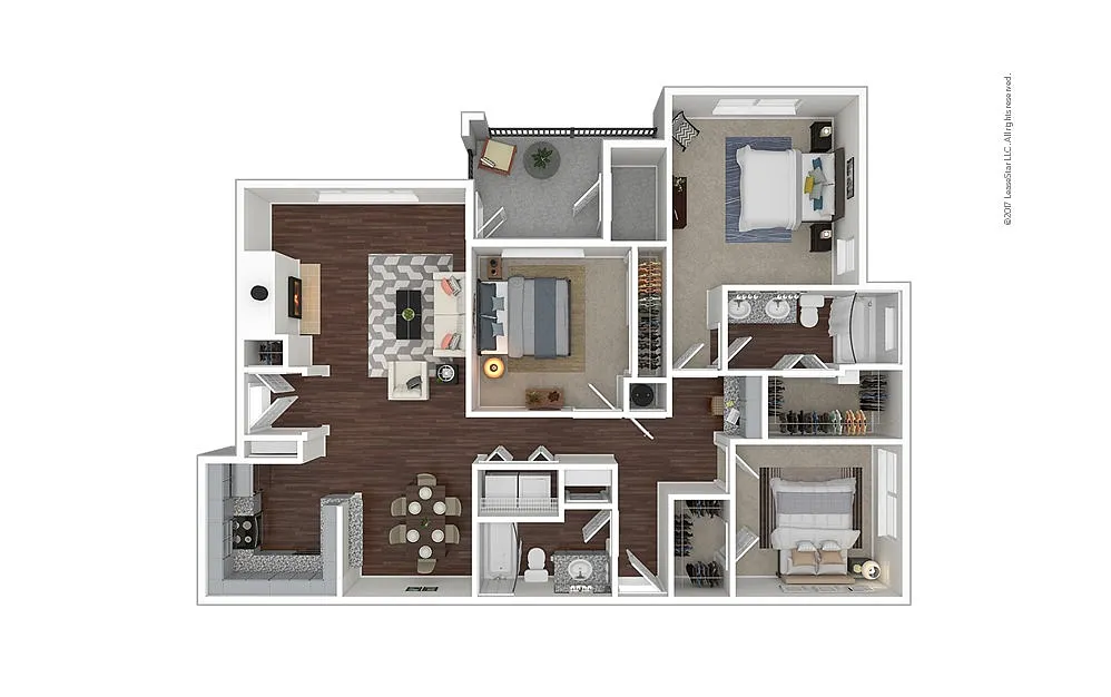 Floor plan Westwood C3