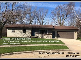 149 Woodland Ct, Kaukauna, WI 54130