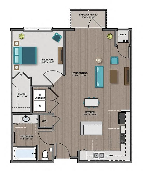 Floor plan BENZ