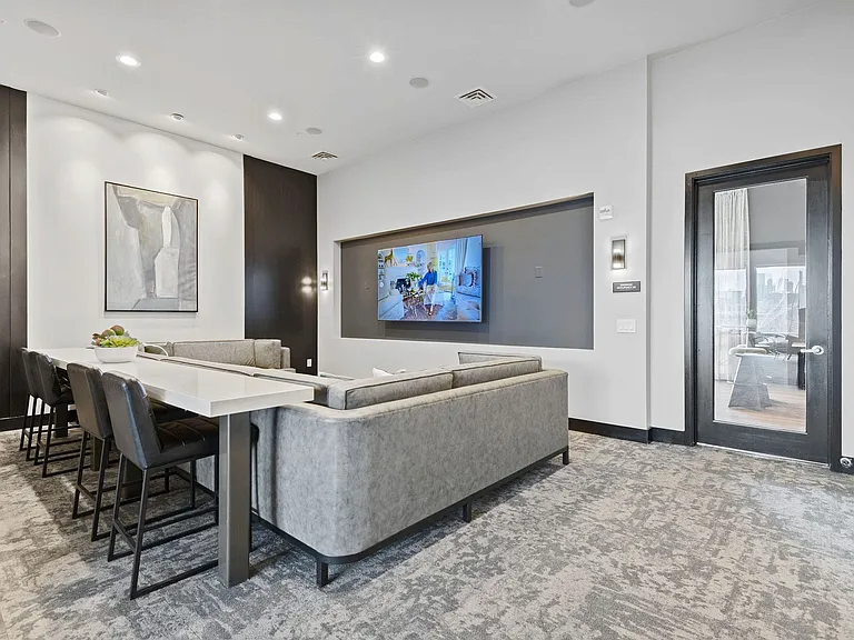 Sit back, relax, and enjoy the show in our media lounge.