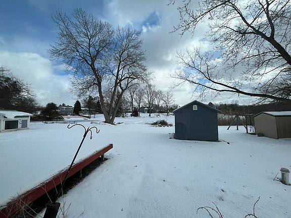 Blue shed