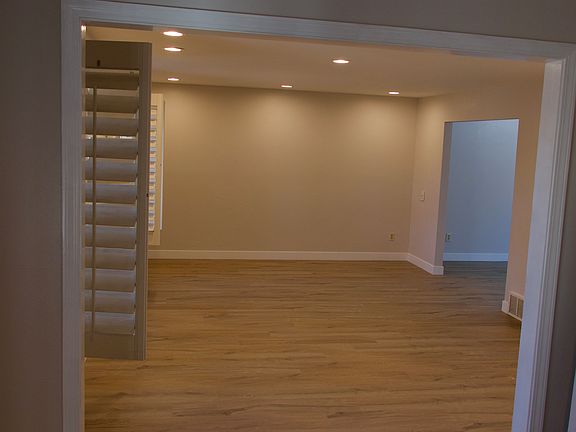 Entryway looking at living room