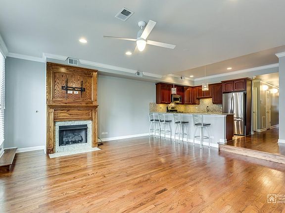 Living Room + Fireplace