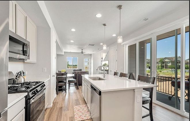 Living Room / Dining Room / Kitchen Space