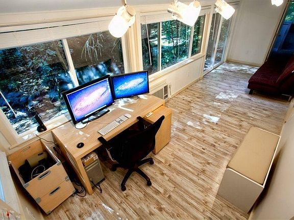 Office/Den with Creek Views (not a bedroom)