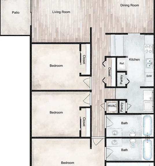 Richmond Floorplan Diagram