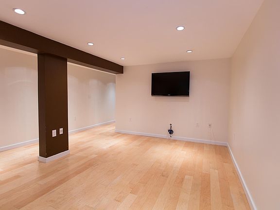 Living room facing alley