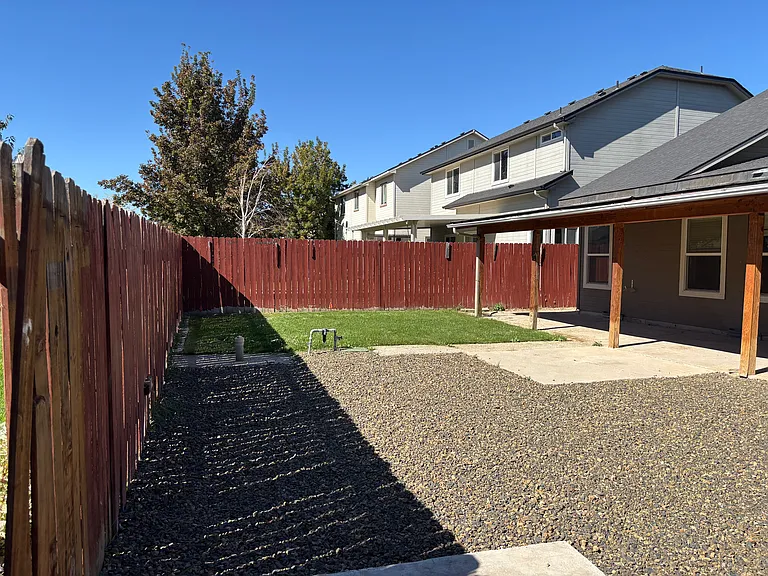 back of the home