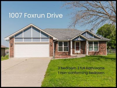 1007 Fox Run Dr, Warrensburg, MO, 64093
