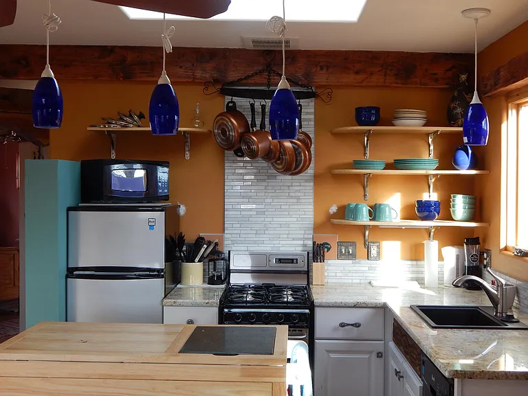 Kitchen view...efficient