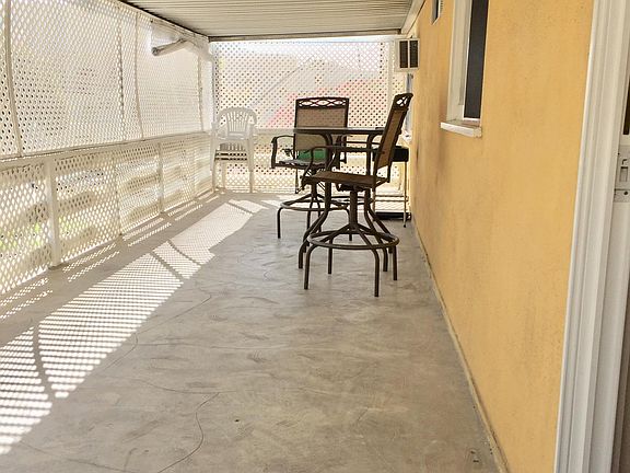 Very LRG and private balcony with electrical outlet and ligh