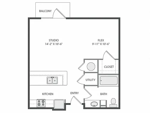 Floor plan Allandale