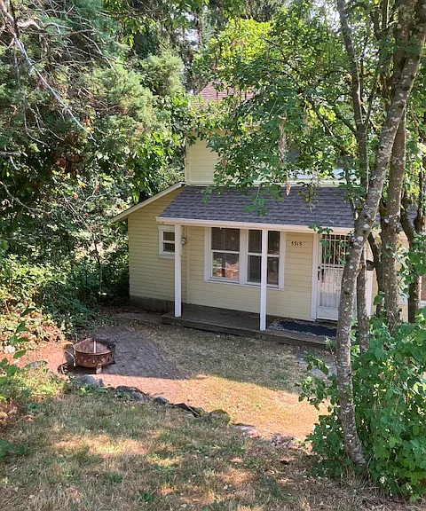 Front porch and patio--