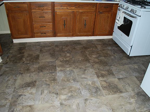 New kitchen floor. :o)