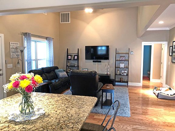 Kitchen looking into Living Room