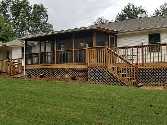 Screened porch and deck
