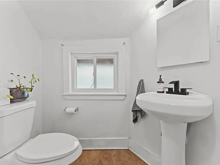 Guest bath with walk-in shower.