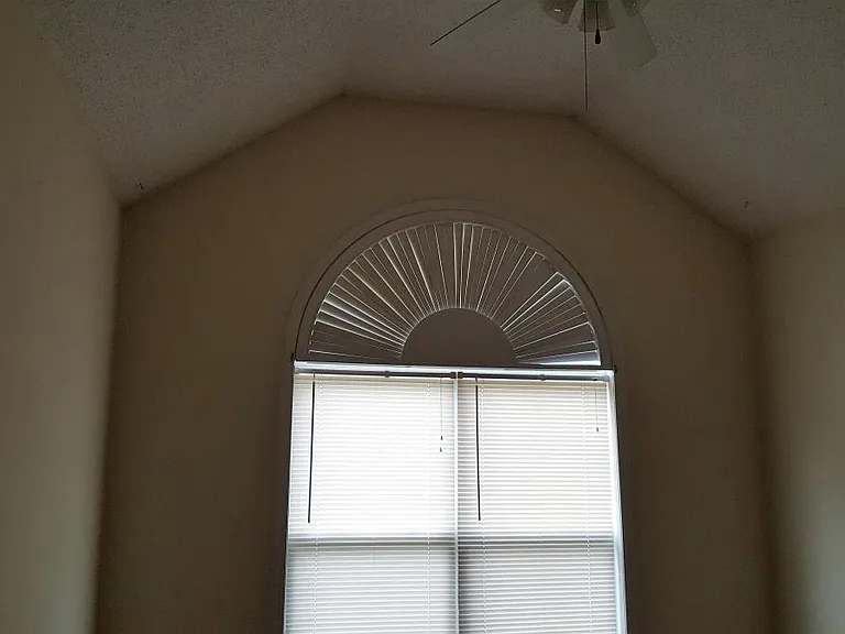 Front bedroom cathedral ceiling