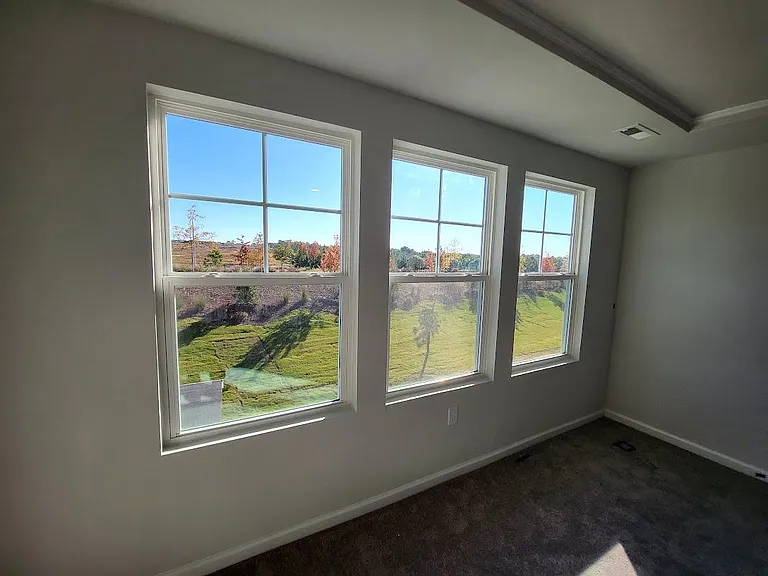 Owners Bedroom Window with Farm View