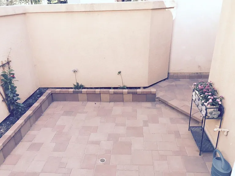 Outside patio