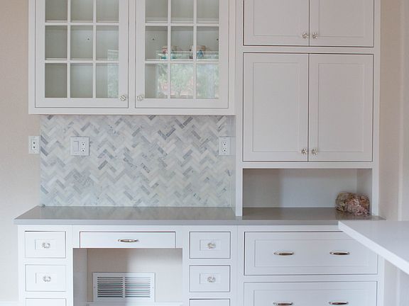 Kitchen desk area