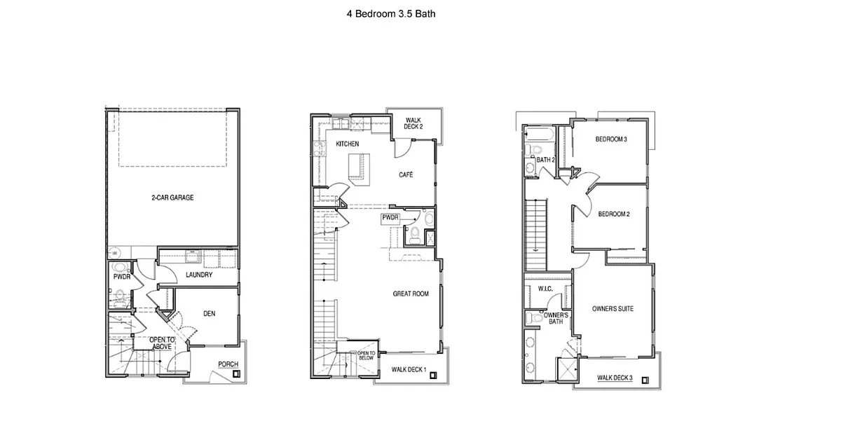 Floor plan 4 Bedroom