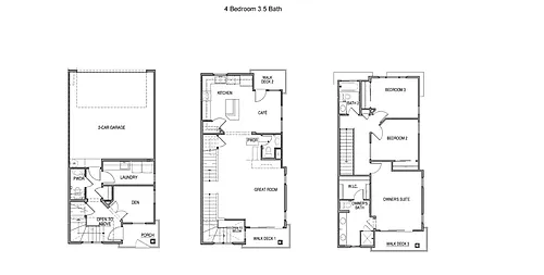 Floor plan 4 Bedroom