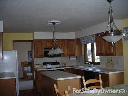 Kitchen from eating area