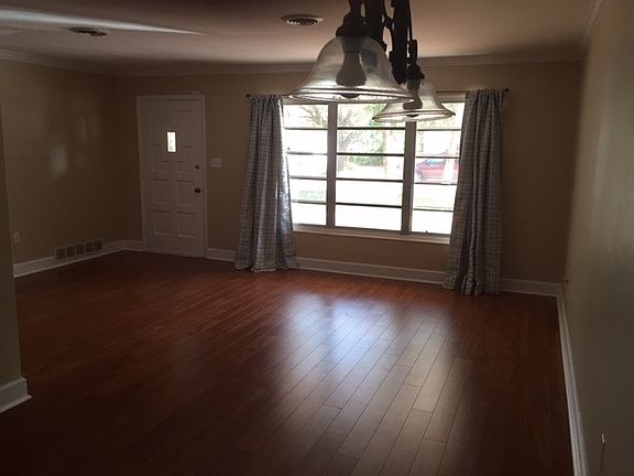 open plan living area