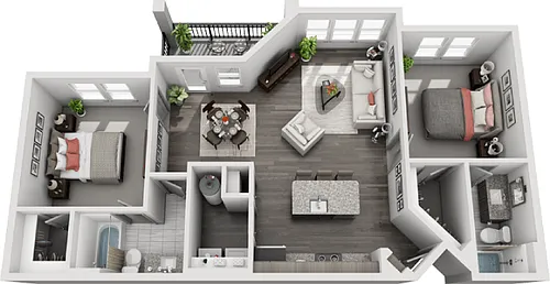 Floor plan B1