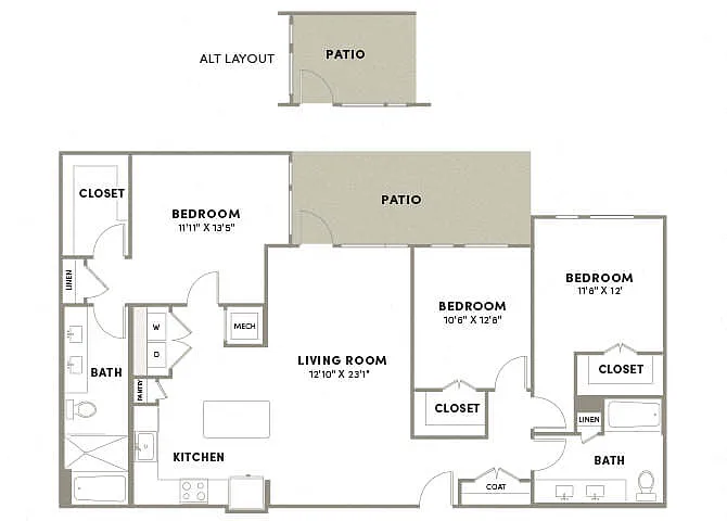 Floor plan C1