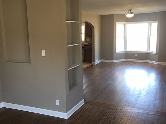 Living room and Dining room