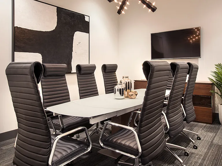 Conference Room With Presentation Capabilities