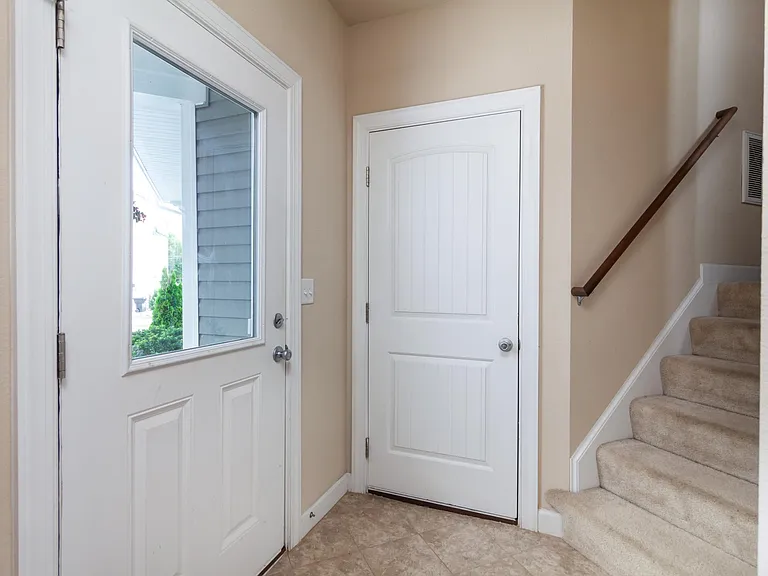 STAIRS CARPET WAS REPLACED WITH WOOD